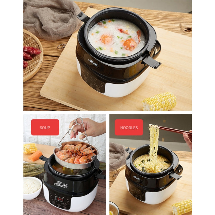 COOLBOX Vehicle Multi-function Mini Rice Cooker Capacity: 2.0L, Version:24V Current-limiting - Rice Cookers by buy2fix | Online Shopping UK | buy2fix