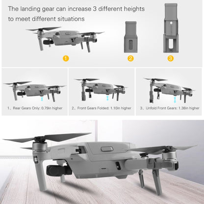 Sunnylife AIR2-LG542 For DJI Mavic Air 2 Foldable Heightened Landing Gear Holder - DJI & GoPro Accessories by Sunnylife | Online Shopping UK | buy2fix