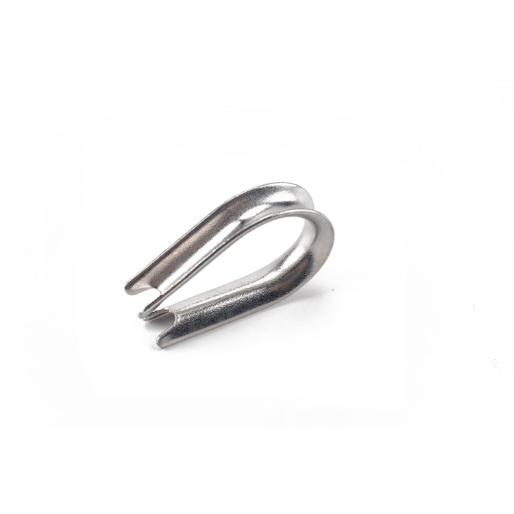 80 PCS M2 304 Stainless Steel Cable Rope Thimble Triangle Ring - In Car by buy2fix | Online Shopping UK | buy2fix