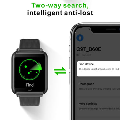 Q9T 1.3 inch TFT Touch Screen Dual-mode Bluetooth Smart Watch, Support Body Temperature Detection / Blood Oxygen Monitor / Blood Pressure Monitor(Green) - Smart Wear by buy2fix | Online Shopping UK | buy2fix