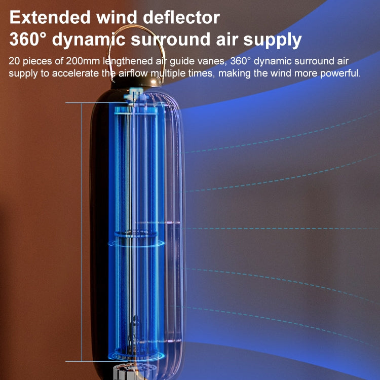 WK ZAY-F012 Cordless Desktop Fragrance Oscillating Tower Fan (White) - Electric Fans by WK | Online Shopping UK | buy2fix