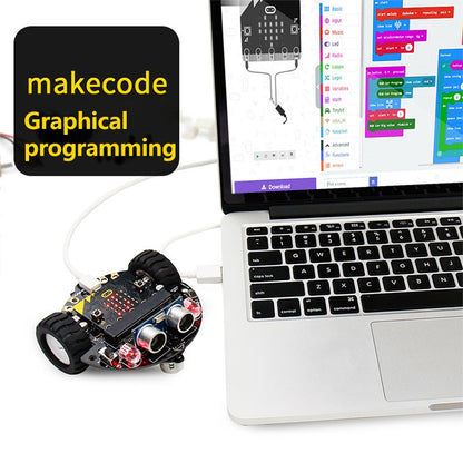 Yahboom Tinybit Smart Robot Car Compatible with Micro:bit V2/1.5 board, without Micro:bit V2/V1.5 Board - Consumer Electronics by YAHBOOM | Online Shopping UK | buy2fix