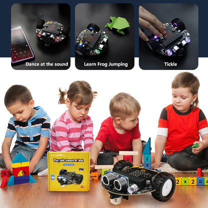 Yahboom Tinybit Smart Robot Car Compatible with Micro:bit V2/1.5 board, without Micro:bit V2/V1.5 Board - Consumer Electronics by YAHBOOM | Online Shopping UK | buy2fix