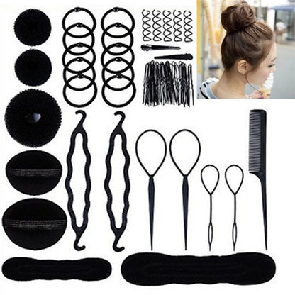 The New 71 Hair Accessories Set Hair Tools - Hair Trimmer by buy2fix | Online Shopping UK | buy2fix