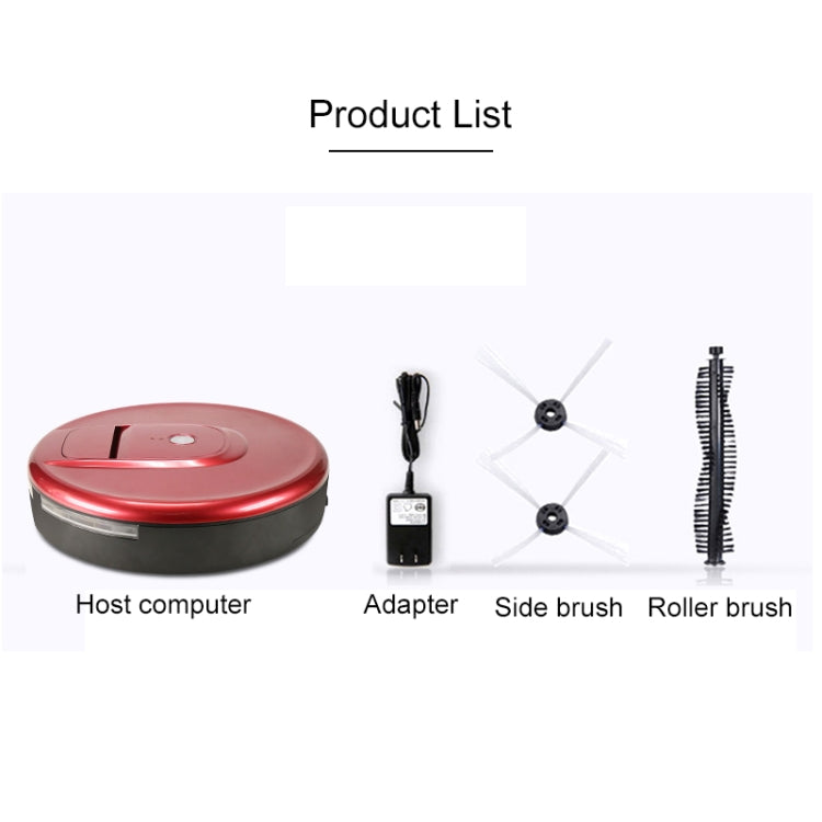 FD-RSW(E) Smart Household Sweeping Machine Cleaner Robot(Red) - Consumer Electronics by buy2fix | Online Shopping UK | buy2fix