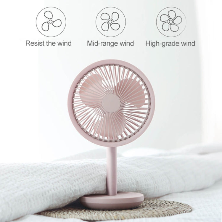 Original Xiaomi Youpin SOLOVE USB Charging Desktop Electric Fan Dormitory Office Mini Fan, with 3 Speed Control(White) - Consumer Electronics by Xiaomi | Online Shopping UK | buy2fix