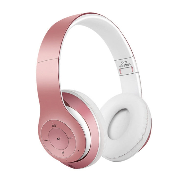 L150 Wireless Bluetooth V5.0 Headset (Rose Gold) - Headset & Headphone by buy2fix | Online Shopping UK | buy2fix