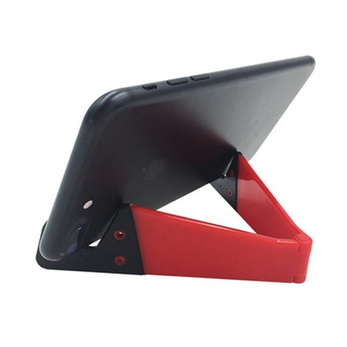 V Shape Universal Mobile Phone Tablet Bracket Holder (Red) - Desktop Holder by buy2fix | Online Shopping UK | buy2fix