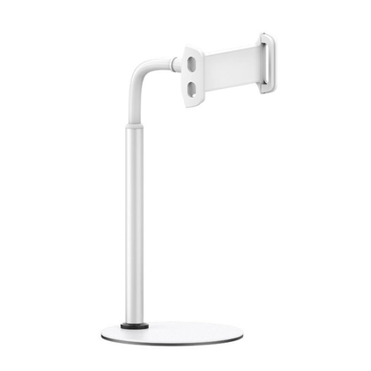 ZM-15 Rotatable Aluminum Alloy Desktop Stand Lazy Stand for 4.7-12.9 inch Mobile Phones / Tablets (White) - Desktop Holder by buy2fix | Online Shopping UK | buy2fix