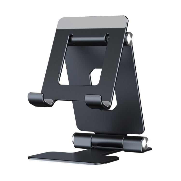 R-JUST SJ13 I-Shape Folding Portable Aluminum Alloy Mobile Phone Holder - Desktop Holder by R-JUST | Online Shopping UK | buy2fix