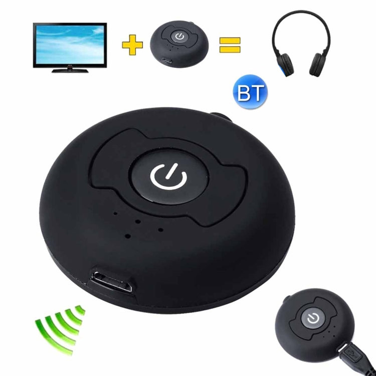 H366T Portable Multi-point Bluetooth 4.0 Audio Transmitter for iPhone, Samsung, HTC, Sony, Google, Huawei, Xiaomi and other Smartphones - Apple Accessories by buy2fix | Online Shopping UK | buy2fix