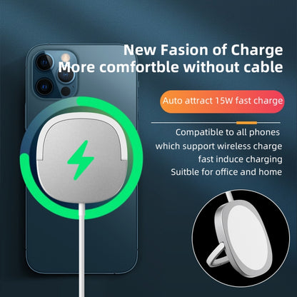 Y3 15W Ultra-thin MagSafe Magnetic Wireless Charger (White) - Wireless Charger by buy2fix | Online Shopping UK | buy2fix