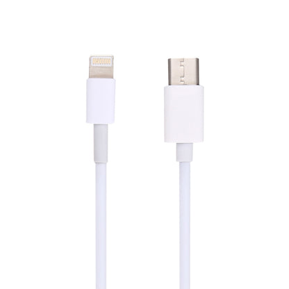 1m USB-C / Type-C to 8 Pin Data Cable,Length:1m - 2 in 1 Cable by buy2fix | Online Shopping UK | buy2fix