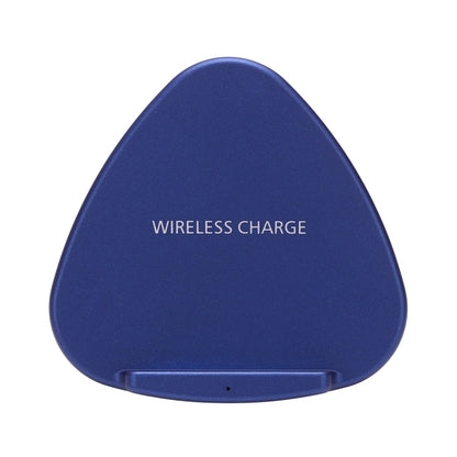 QK11 10W ABS + PC Fast Charging Qi Wireless Charger Pad(Blue) - Apple Accessories by buy2fix | Online Shopping UK | buy2fix