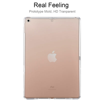 For iPad 10.2 2021 / 2020 / 2019 3mm HD Transparent TPU Soft Protective Case(Transparent) - Apple Accessories by buy2fix | Online Shopping UK | buy2fix