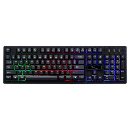 ZGB G20 104 Keys USB Wired Mechanical Feel Glowing Computer Keyboard Gaming Keyboard(Black) - Wired Keyboard by buy2fix | Online Shopping UK | buy2fix