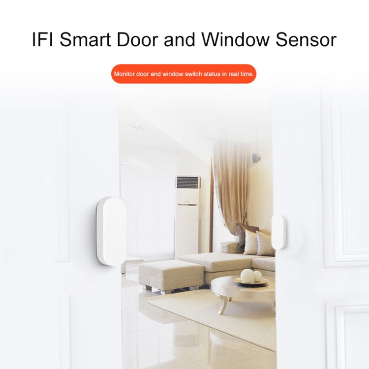 DY-MC400A WiFi Smart Linkage Home Door and Window Detector, Support Voice Control & APP Remote Control - Security by buy2fix | Online Shopping UK | buy2fix