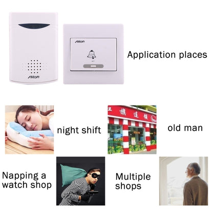 Aiton V006C Wireless Digital Music Doorbell,  Receiver Distance: 150m - Security by buy2fix | Online Shopping UK | buy2fix