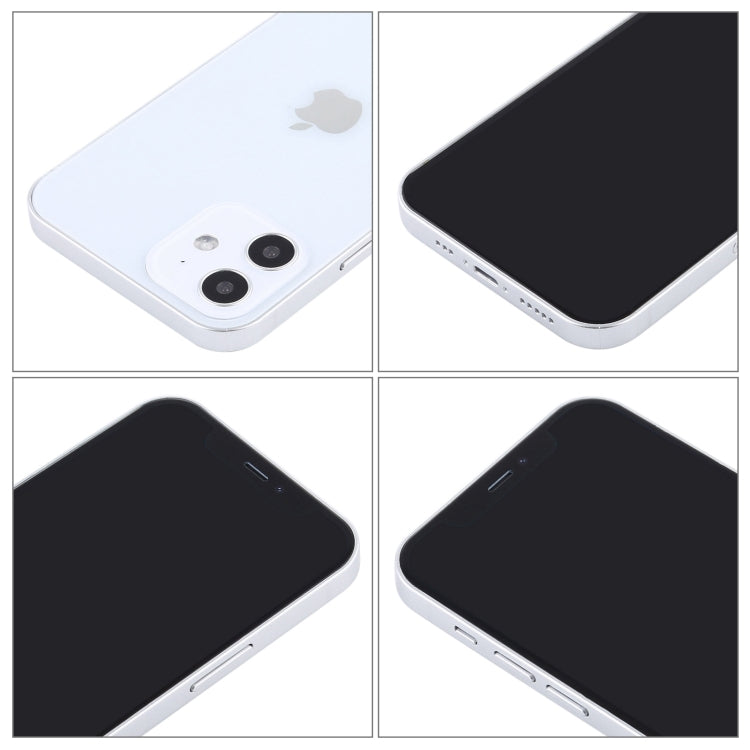 For iPhone 12 Black Screen Non-Working Fake Dummy Display Model(White) - For iPhone & iPad by buy2fix | Online Shopping UK | buy2fix