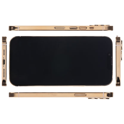For iPhone 13 Pro Max Black Screen Non-Working Fake Dummy Display Model(Gold) - Mobile Accessories by buy2fix | Online Shopping UK | buy2fix