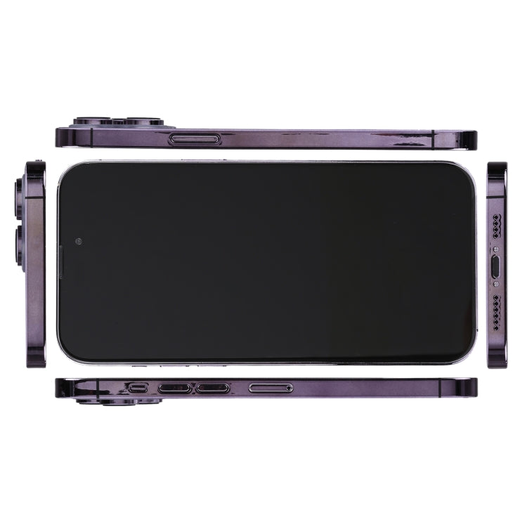 For iPhone 14 Pro Max Black Screen Non-Working Fake Dummy Display Model(Deep Purple) - For iPhone & iPad by buy2fix | Online Shopping UK | buy2fix