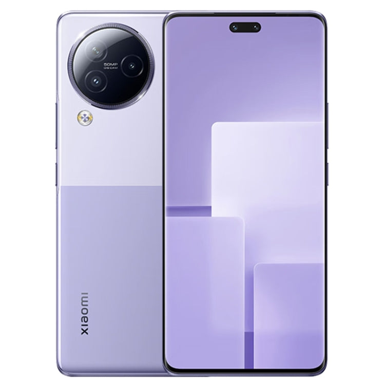 Xiaomi Civi 3 5G, 50MP Camera, 12GB+512GB, Triple Back Cameras + Dual Front Cameras, In-screen Fingerprint Identification, 4500mAh Battery, 6.55 inch MIUI 14 Dimensity 8200-Ultra Octa Core 4nm up to 3.1GHz, Network: 5G, NFC (Purple) - Xiaomi MI by Xiaomi | Online Shopping UK | buy2fix