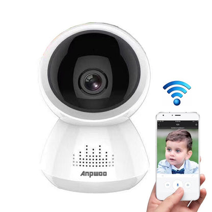 Anpwoo AP005 2.0MP 1080P 1/2.7 inch CMOS HD WiFi IP Camera, Support Motion Detection / Night Vision(White) - Security by Anpwoo | Online Shopping UK | buy2fix