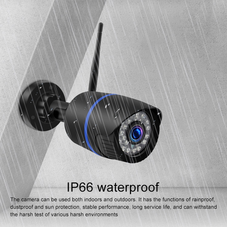 Q4 2.0 Million Pixels 1080P HD Wireless IP Camera, Support Motion Detection & Two-way Audio & Infrared Night Vision & TF Card, US Plug - Security by buy2fix | Online Shopping UK | buy2fix
