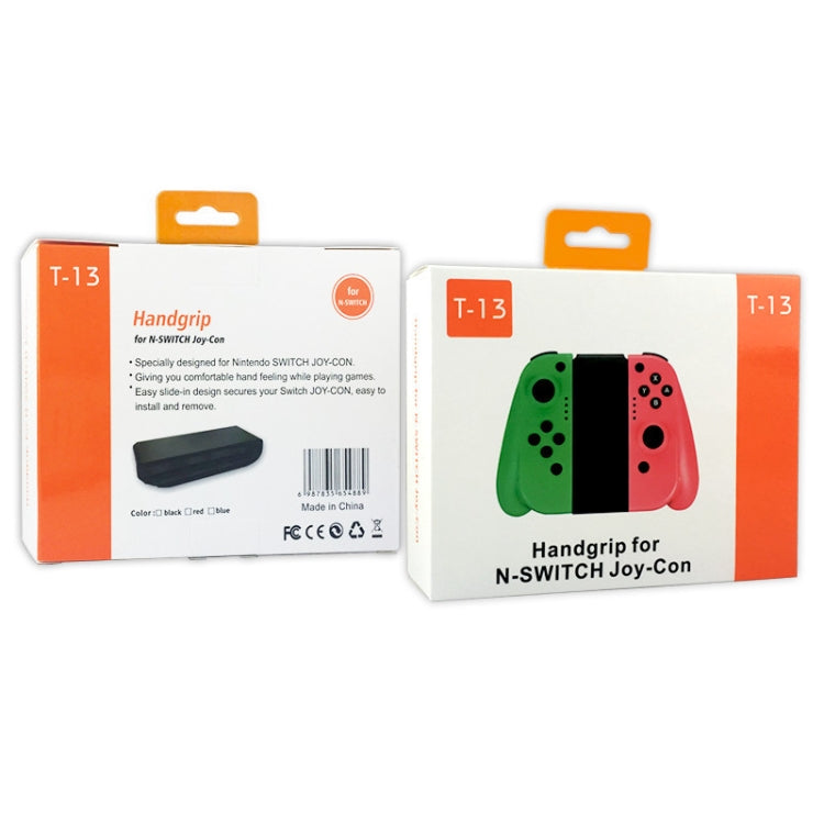 Left and Right Wireless Bluetooth Game Controller Gamepad for Switch Joy-Con(Green+Red) - Gamepads by buy2fix | Online Shopping UK | buy2fix