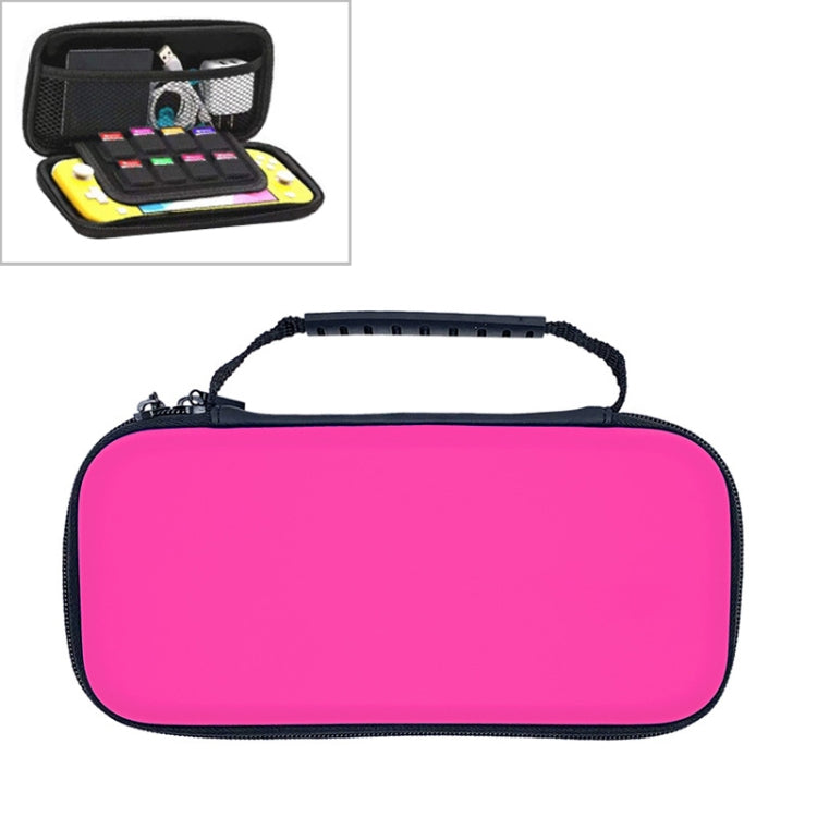 Portable EVA Game Machine Storage Bag Protective Case Handbag for Switch Lite(Pink) - Bags by buy2fix | Online Shopping UK | buy2fix