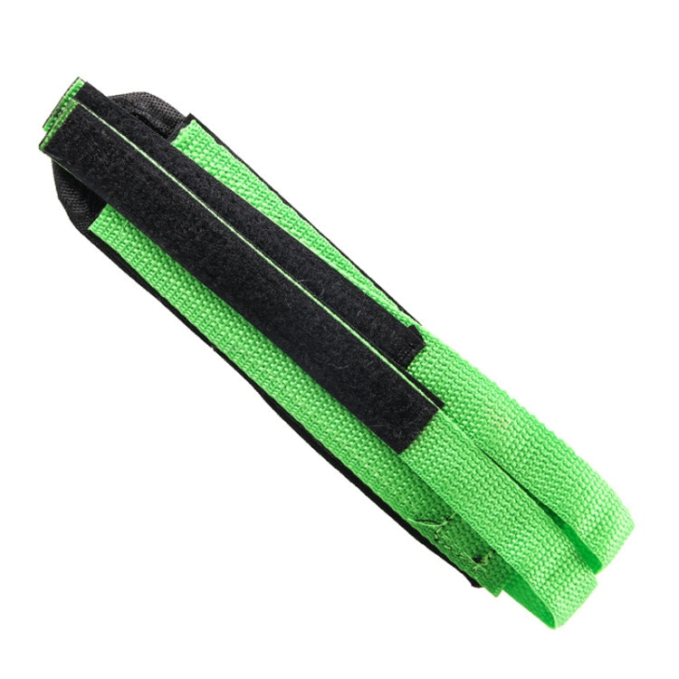 2 PCS Bicycle Pedals Bands Feet Set With Anti-slip Straps Beam Foot(Green) - Outdoor & Sports by buy2fix | Online Shopping UK | buy2fix