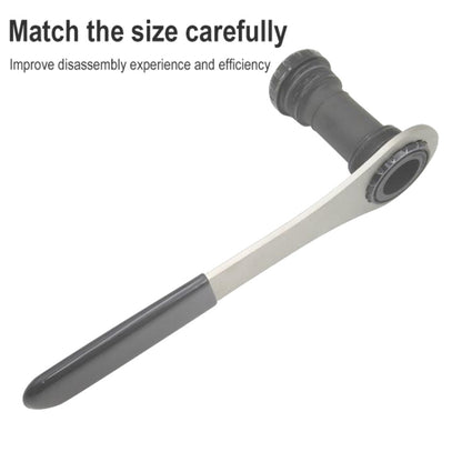 BIKERSAY BB405-16 Bicycle Repair Tools Multi-function Wrench Tool Stainless Steel Axis Spanner - Outdoor & Sports by BIKERSAY | Online Shopping UK | buy2fix