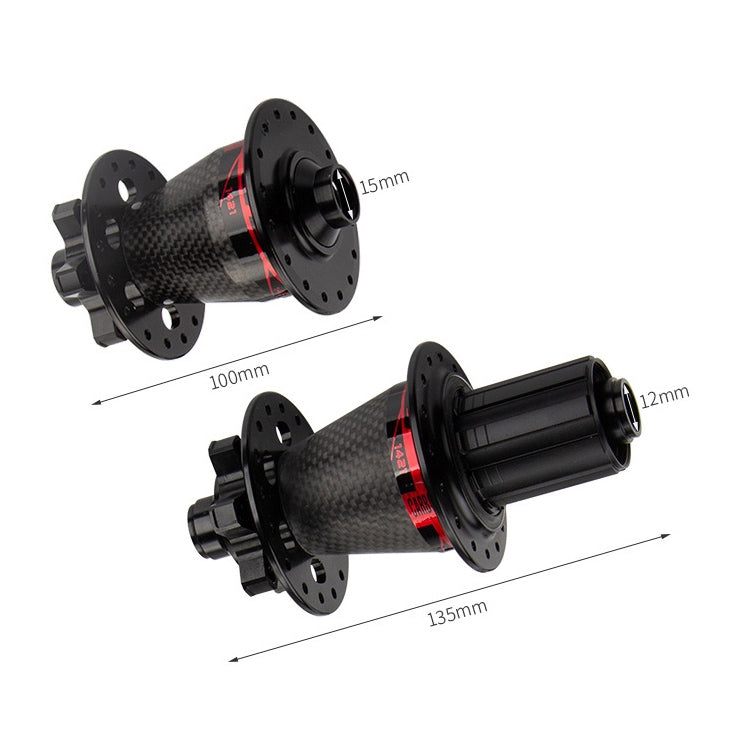 GUB 1421 Carbon Fiber Disc Bike Hub - Outdoor & Sports by GUB | Online Shopping UK | buy2fix