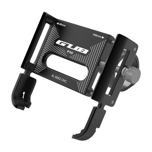 GUB P30 Aluminum Bike Phone Holder(Black) - Holders by GUB | Online Shopping UK | buy2fix