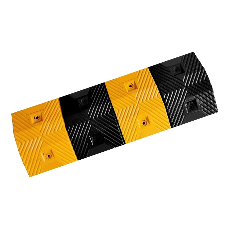 Trapezoid Herringbone Rubber Speed Bump, Size: 100x35x5cm - Speed Bumps by buy2fix | Online Shopping UK | buy2fix