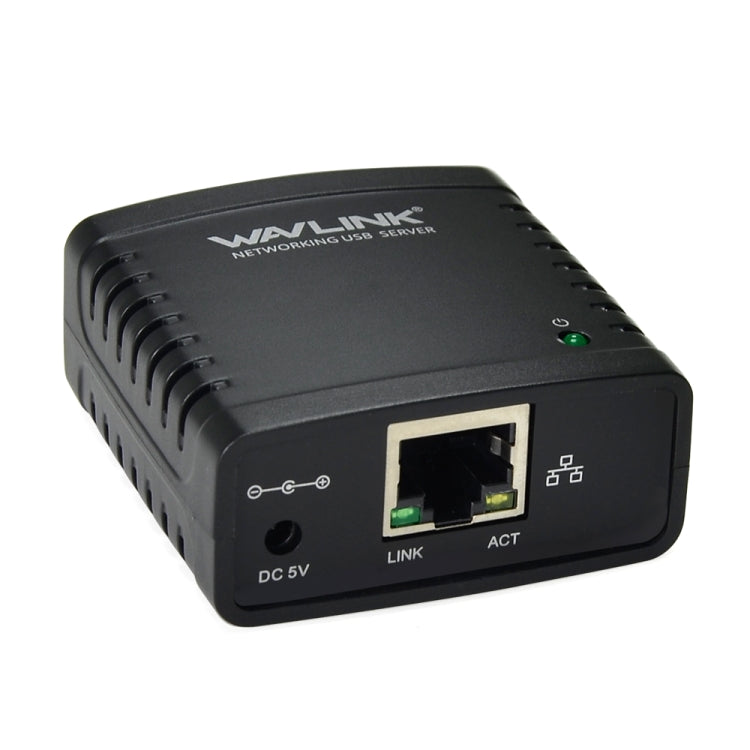 WAVLINK USB 2.0 Networking Server, EU Plug - Printer Accessories by WAVLINK | Online Shopping UK | buy2fix