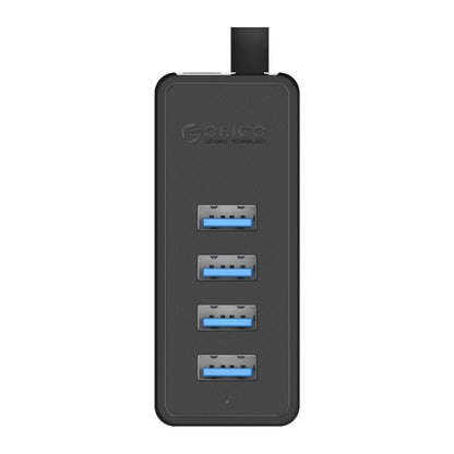 ORICO W5P-U3-30 4-Port USB 3.0 Desktop HUB with 30cm Micro USB Cable Power Supply(Black) - USB 3.0 HUB by ORICO | Online Shopping UK | buy2fix