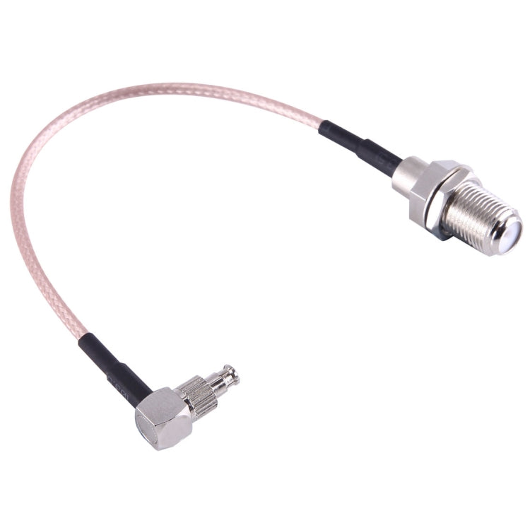 15cm F Female to TS9 + CRC9 RG316 Cable - Connectors by buy2fix | Online Shopping UK | buy2fix