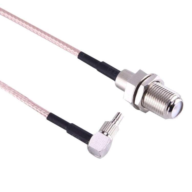 15cm F Female to TS9 + CRC9 RG316 Cable - Connectors by buy2fix | Online Shopping UK | buy2fix