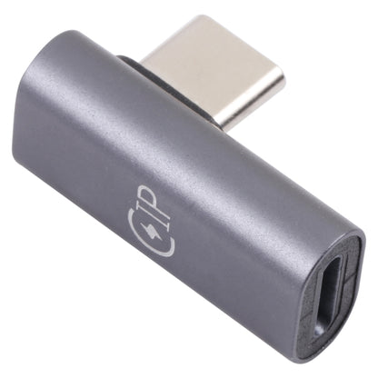 USB-C / Type-C Male to 8 Pin Female Elbow Adapter -  by buy2fix | Online Shopping UK | buy2fix