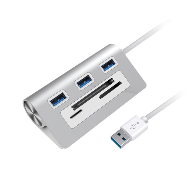 Rocketek HC423 USB3.0 x 3 + SD / TF / CF Card Reader HUB Adapter - USB 3.0 HUB by ROCKETEK | Online Shopping UK | buy2fix