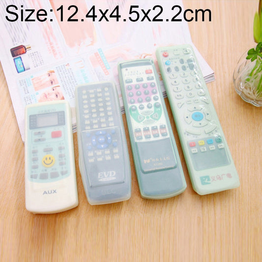 5 PCS Short Design Air Conditioning Remote Control Silicone Protective Cover, Size: 12.4*4.5*2.2cm - Consumer Electronics by buy2fix | Online Shopping UK | buy2fix