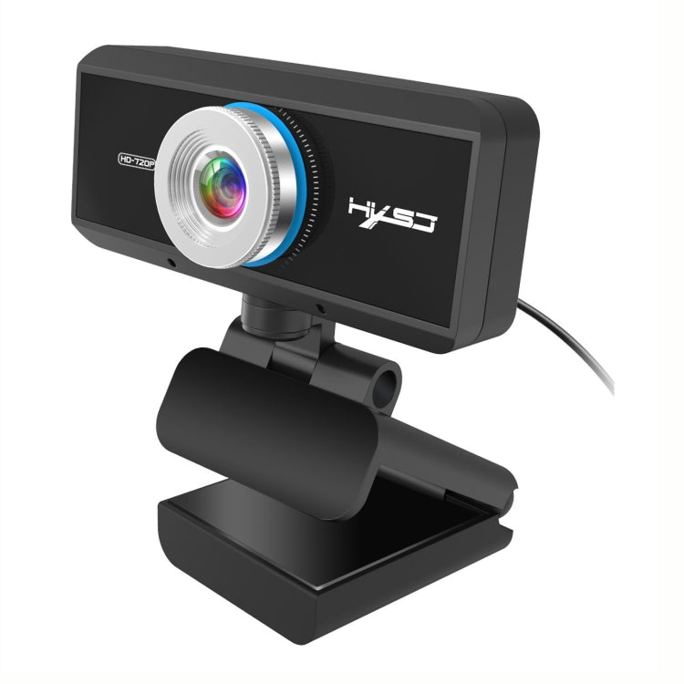 HXSJ S90 30fps 1 Megapixel 720P HD Webcam for Desktop / Laptop / Android TV, with 8m Sound Absorbing Microphone, Cable Length: 1.5m - HD Camera by HXSJ | Online Shopping UK | buy2fix