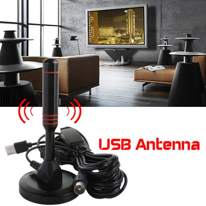 22dBi High Gain TV Antenna for DVB-T Television / USB TV Tuner with Amplifier Portable HDTV Booster - DVB-T & Simulation Antenna by buy2fix | Online Shopping UK | buy2fix