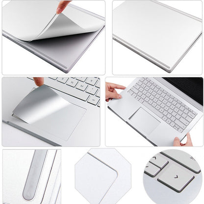 4 in 1 Notebook Shell Protective Film Sticker Set for Microsoft Surface Book 13.5 inch(Silver) - Computer & Networking by buy2fix | Online Shopping UK | buy2fix