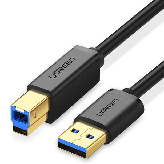 UGREEN USB 3.0 Type A Male to Type B Male Gold-plated Printer Cable Data Cable, For Canon, Epson, HP, Cable Length: 1m - USB 3.0 by UGREEN | Online Shopping UK | buy2fix