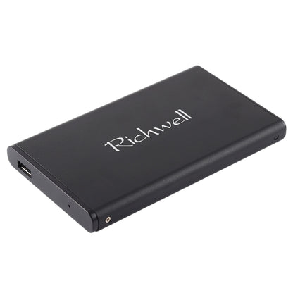 Richwell SATA R2-SATA-320GB 320GB 2.5 inch USB3.0 Super Speed Interface Mobile Hard Disk Drive(Black) - External Hard Drives by Richwell | Online Shopping UK | buy2fix