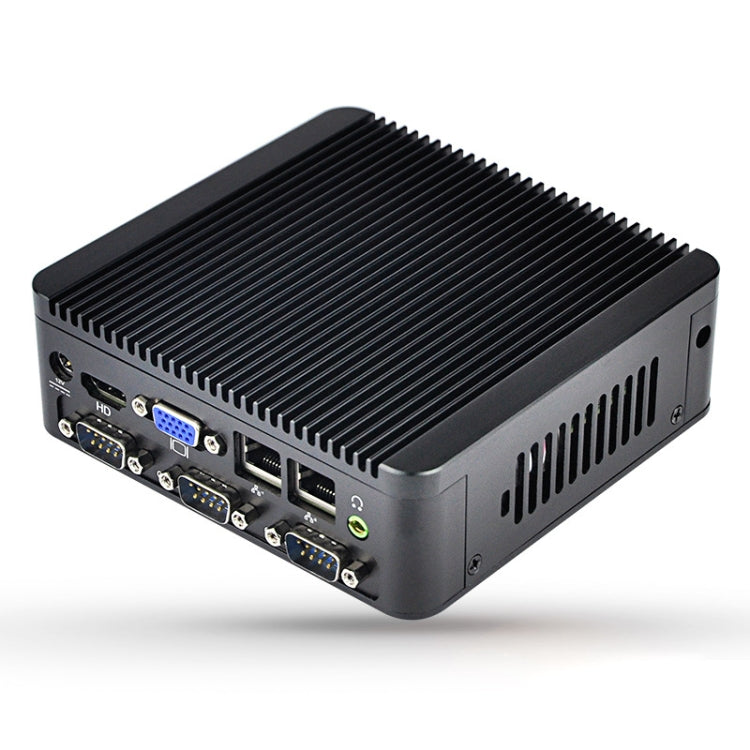 Fanless Mini Industrial Control PC with 4 USB Ports & RS-232 COM Port, 8GB RAM, Intel Celeron N2920 2.0GHz Quard Core, Support Bluetooth 4.0 & 2.4G / 5.0G Dual-band WiFi(Black) - Computer & Networking by buy2fix | Online Shopping UK | buy2fix