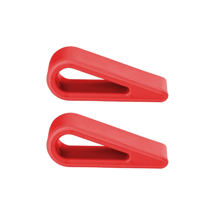 2 PCS Simple Notebook Computer Bracket Adjustable Height Increase Heat Dissipation Base Pad Holder (Red) - Computer & Networking by buy2fix | Online Shopping UK | buy2fix