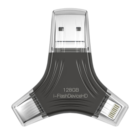 128G 4 In 1 USB Flash Device U Disk -  by buy2fix | Online Shopping UK | buy2fix